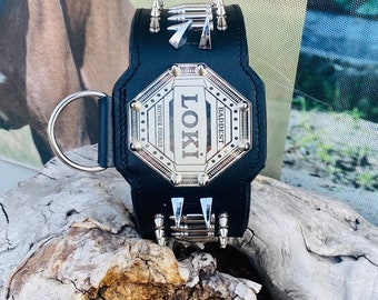 Handmade Buffalo Leather Dog Collar: Custom Engraved, Personalized
