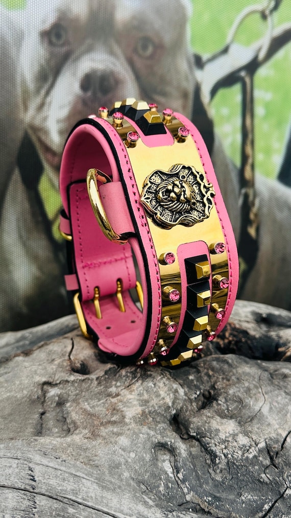 大型犬用ハンドメイド首輪㊵ 大型犬用ハンドメイド首輪㊵ ハンドメイド