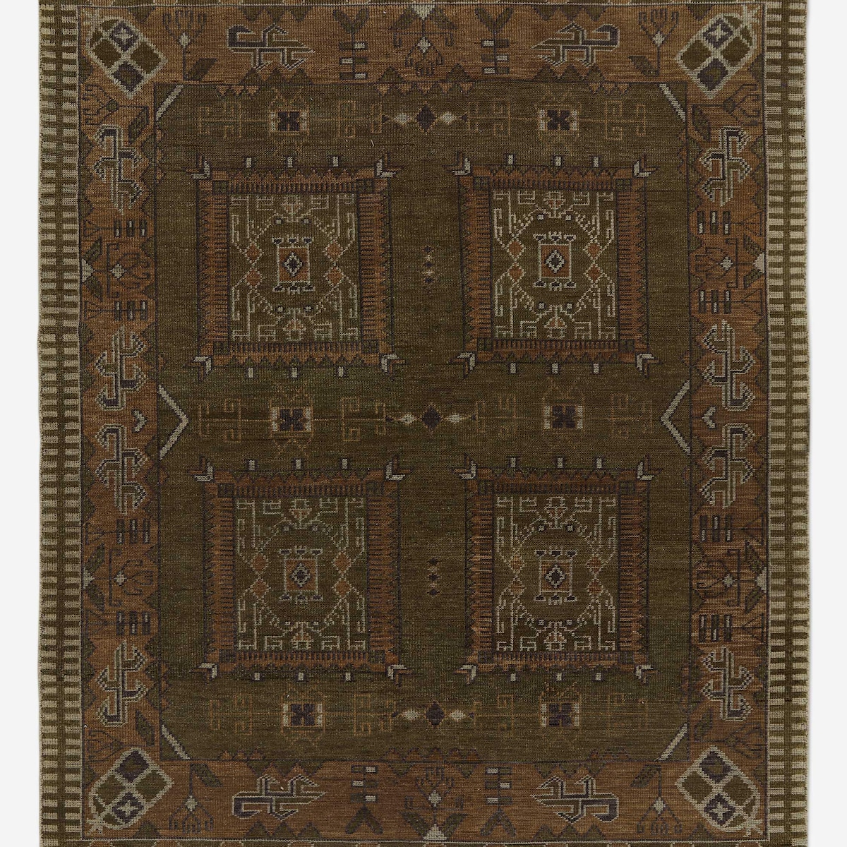 Hand Knotted Rug Premium Newzeland Wool Rug - 9x12