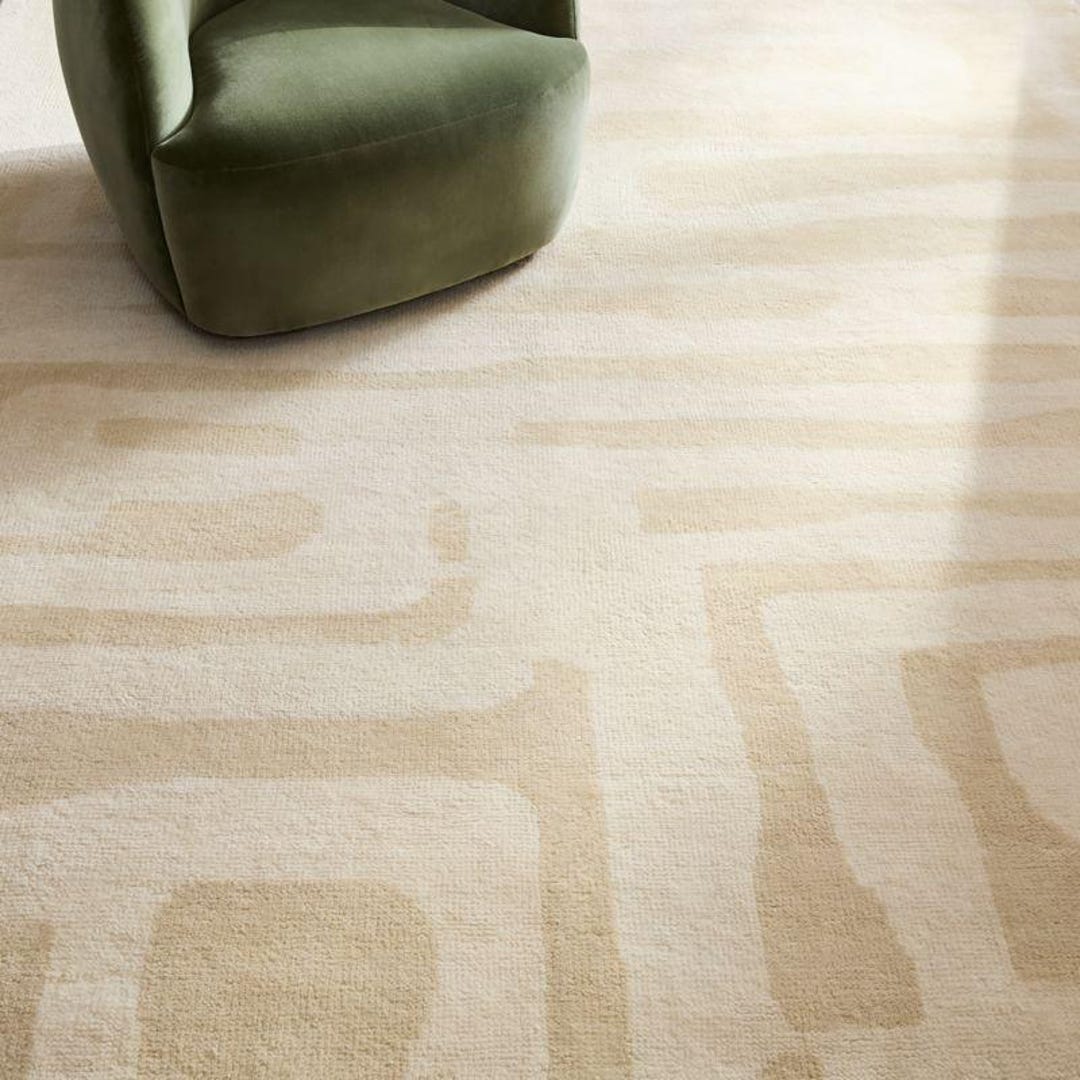 Leros Hand Knotted Warm White Wool Area Rug 8'x'10'9x12 10x14 12x15 ...