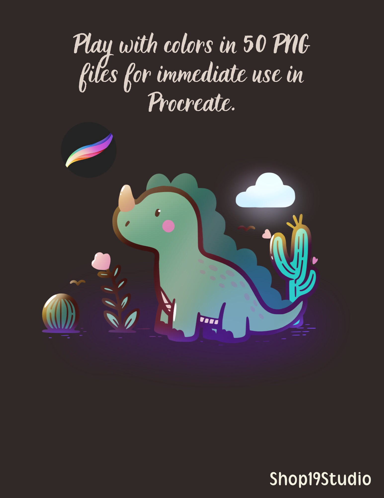 50 CUTE BABY DINOSAURS Printables Coloring Pages Creative Activity for ...