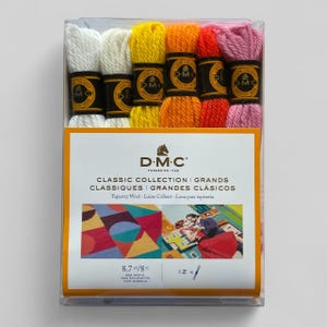 DMC Classic Collection Tapestry Wool Twelve Multi-Color 8.7 yd Skeins NEW