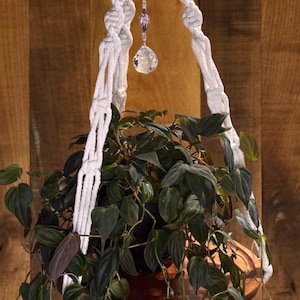 Handmade Macrame Plant Hanger – Elegant Boho Decor for Houseplants - *25 Percent off 2 or More Items*