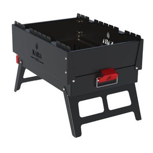 Diseño de parrilla plegable portátil - Archivos de corte CNC .stl .xt .dxf .pdf .exe