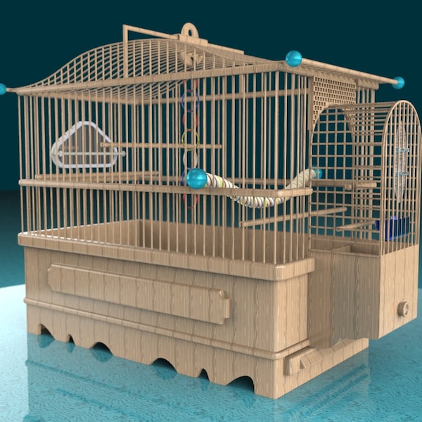 Bird Cage Design.  Do it yourself. Xt. Step. Igs. Jpg. Pdf.