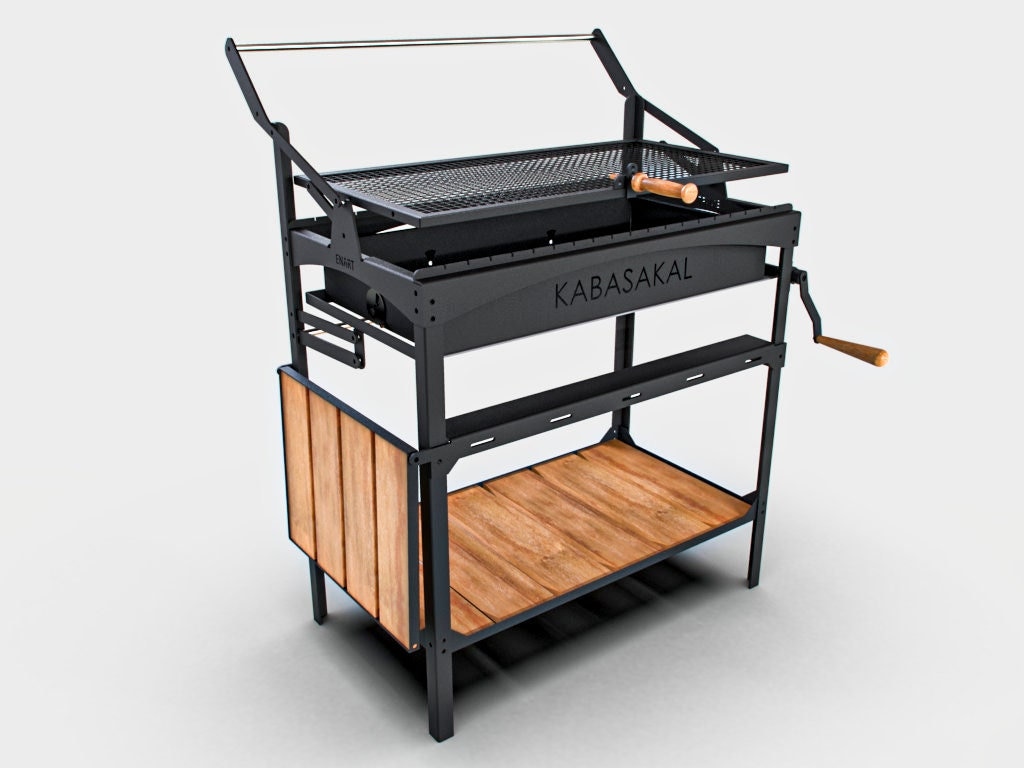 Barbecue 3D Drawing Sheet Metal  .stl .xt .dxf .pdf .exe
