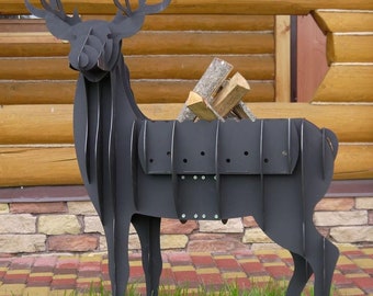 Deer Barbecue Design. Stl and Iam file