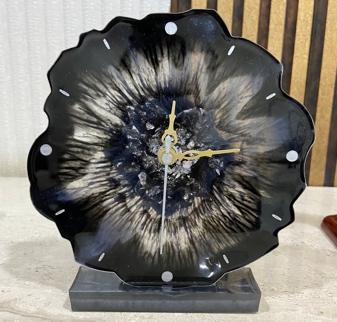 Handmade Customised Table Clock Table Decor Home Decor Show Etsy