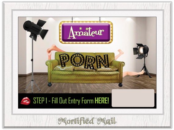 Amateur Porn Contest Prank Mail Envelopes Sent Directly pic