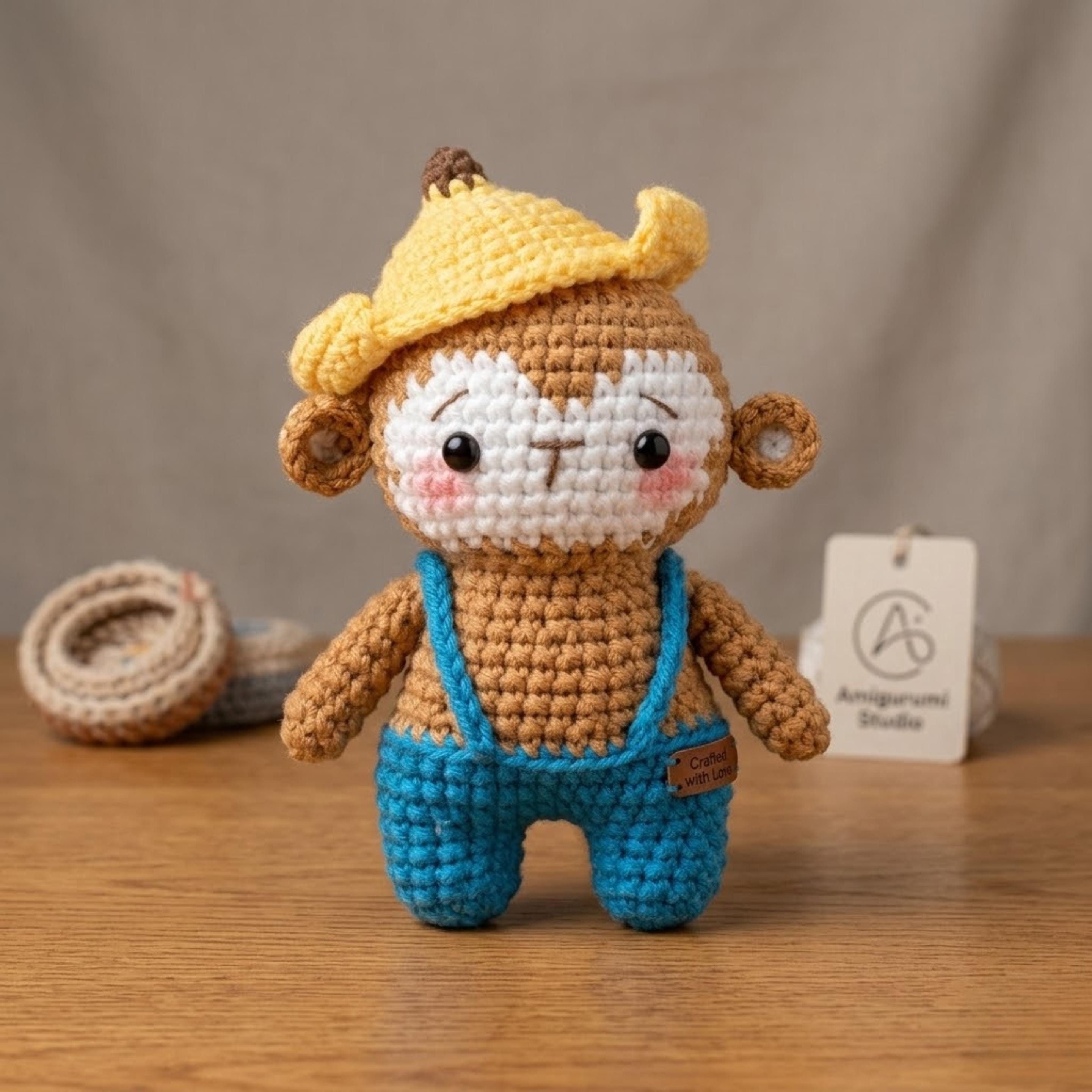30 Banana Crochet Patterns: Play Food, Amigurumi, Pouches, and More 30 Monkey Banana Amigurumi Tutorial