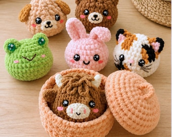 Dumplings and Steamer Crochet Pattern Ver.2, The Viral No Sew Dumpling Crochet Pattern, Dumpling Amigurumi (PDF Pattern)