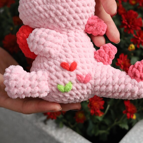 Cupid Dragon Heartful Dinosaur Valentine Crochet Pattern