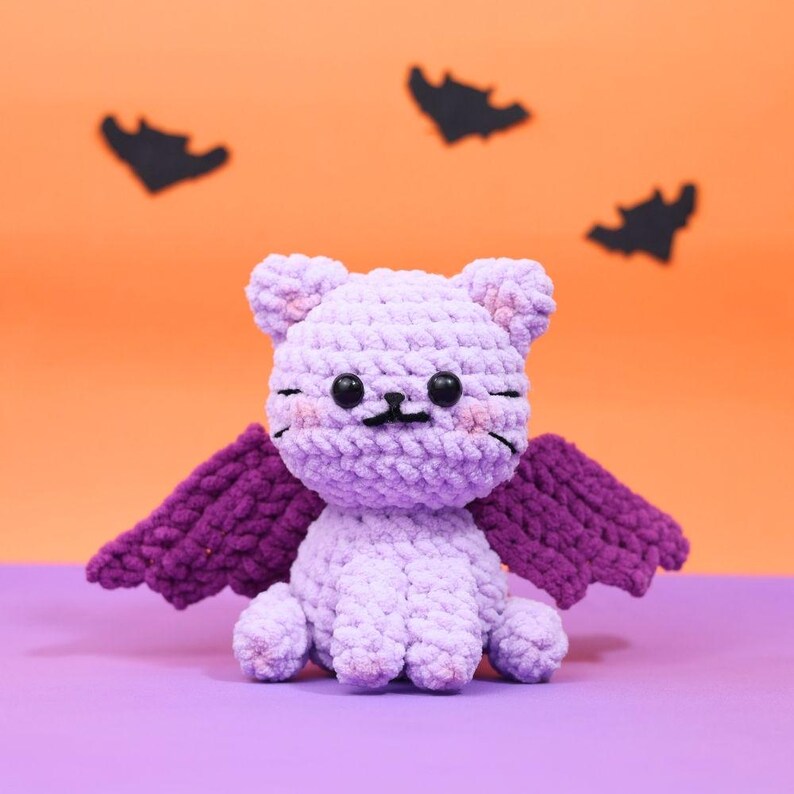 Halloween 3-in-1 Bats Crochet Pattern, Crochet Toy Pattern Halloween ...