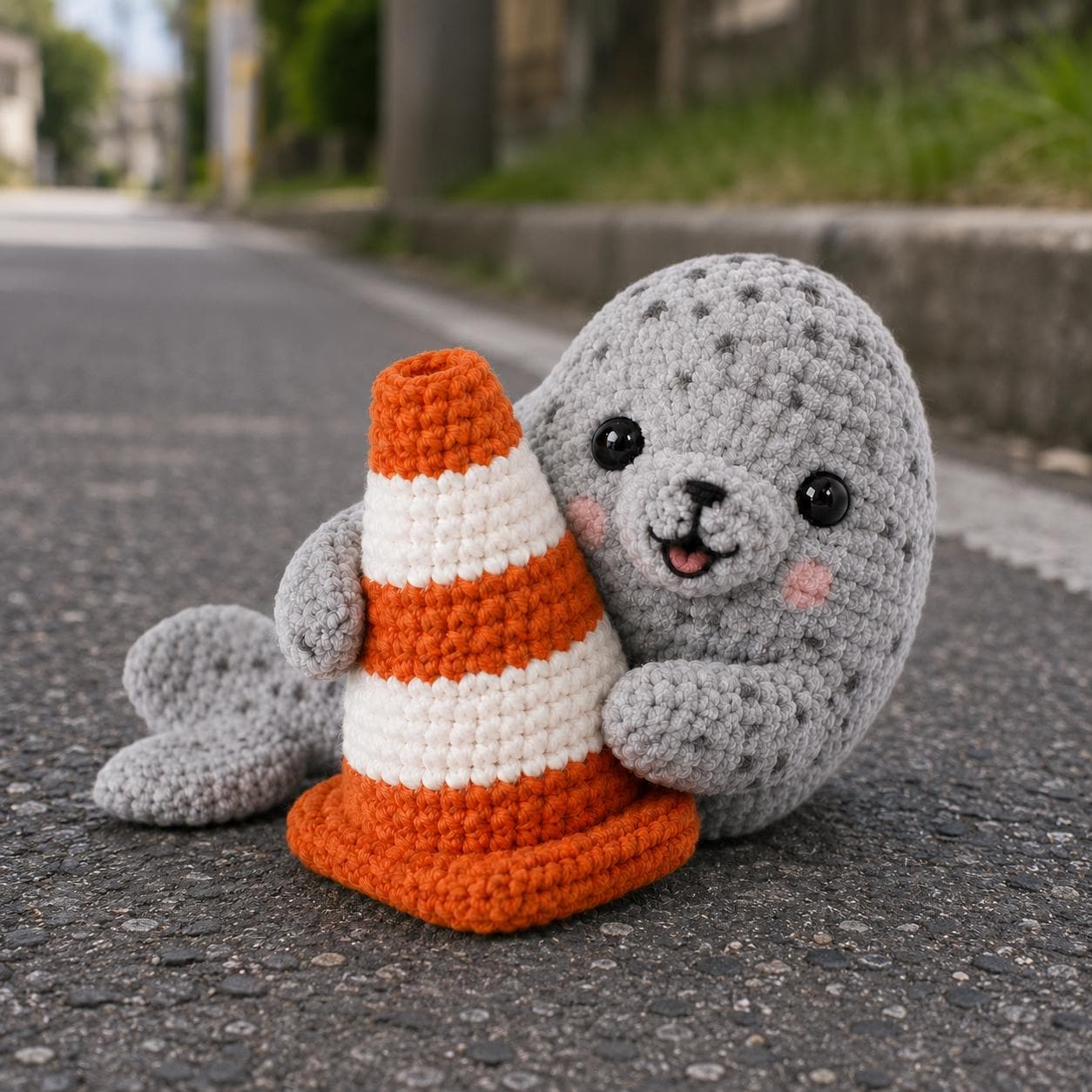 39 Seal Crochet Patterns for Ocean-Themed Amigurumi, Gifts, and Cozy Decor 33 Neil the Seal
