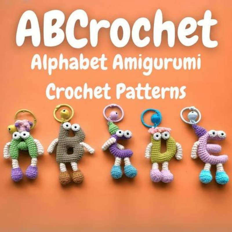 Crochet Alphabet Pattern - Etsy