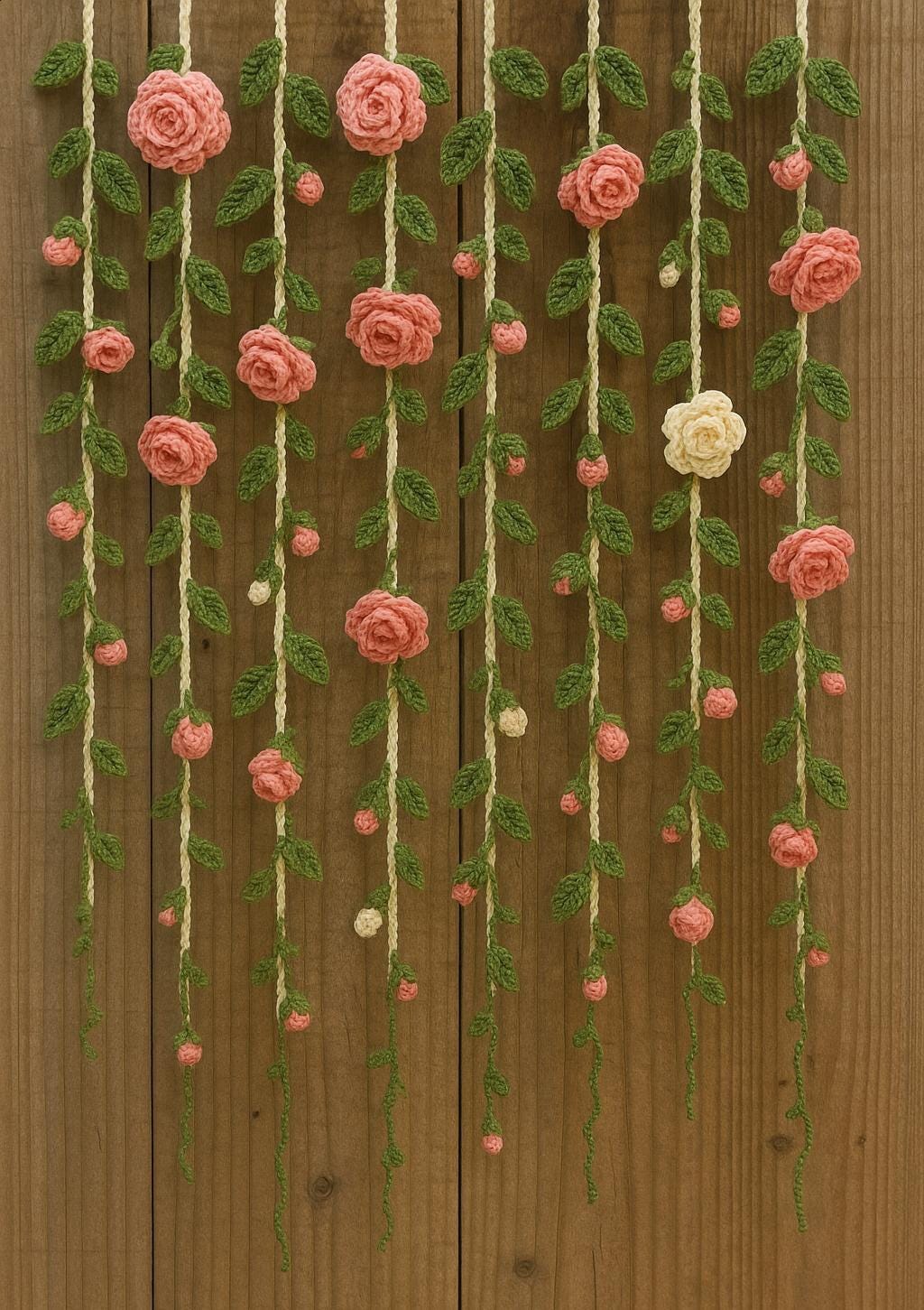 Vintage Rose Garland - Etsy