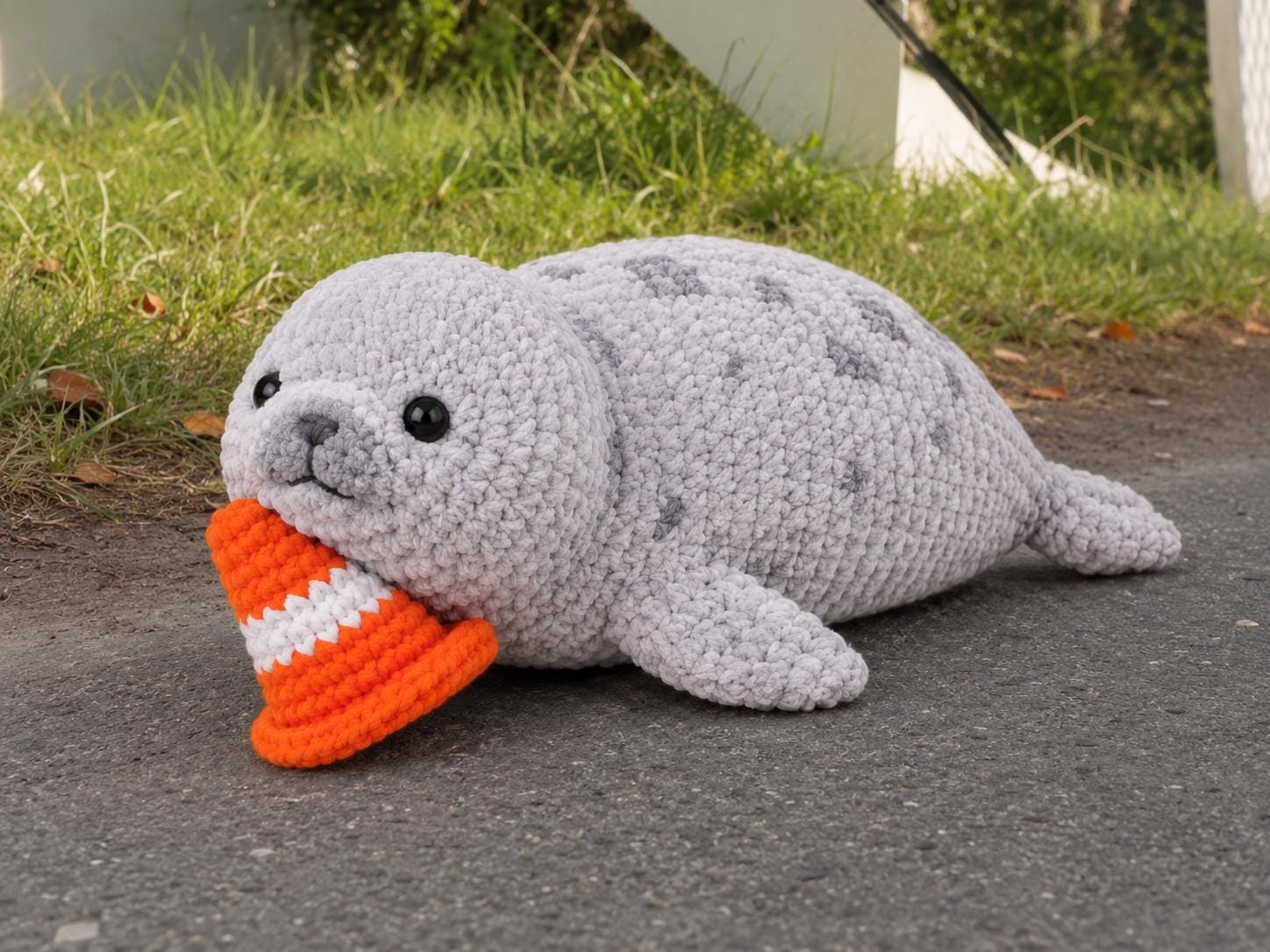 39 Seal Crochet Patterns for Ocean-Themed Amigurumi, Gifts, and Cozy Decor 32 Seal Neil Crochet Pattern Easy Amigurumi Seal Neil