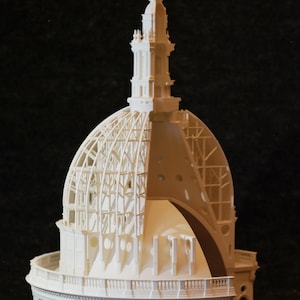 3D Printed St Paul's Cathedral Dome (Sectional Model)