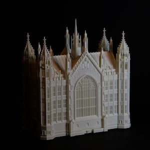 Gothic Civic Hall Model | St Stephen's Hall Inspired Diorama