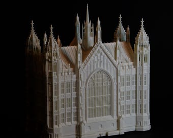 Gothic Civic Hall Model | St Stephen's Hall Inspired Diorama