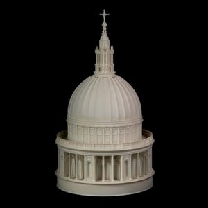Cúpula de la Catedral de San Pablo impresa en 3D