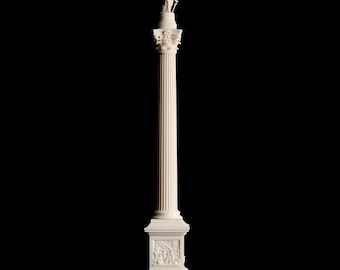 Nelson's Column — Trafalgar Square Scale Model, London Landmark, Admiral Nelson, Detailed Resin Model