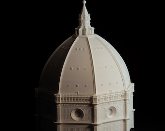 Florence Cathedral Dome — Renaissance Architectural Scale Model, Brunelleschi, Detailed Resin Model