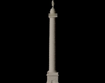Vendôme Column Resin Model: Paris Landmark Sculpture