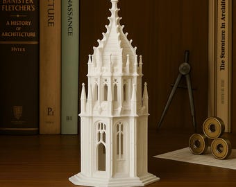 3D Printed Gothic Monument Model