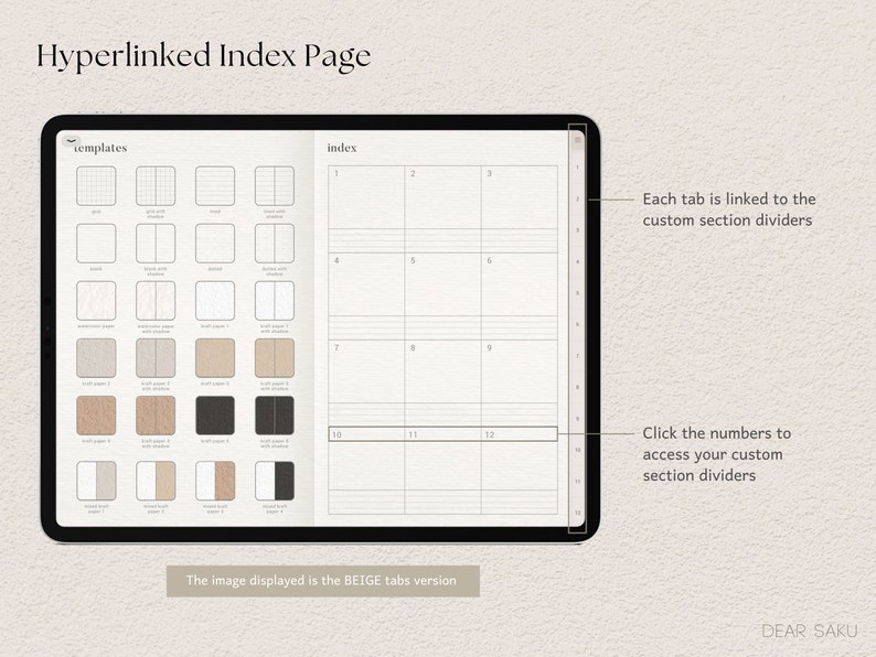 Digitaal Bullet Journal GoodNotes Bullet Journal, iPad Journal, Digitale Bujo, Reisdagboek, Weekblad, Manifestatiejournaal Android afbeelding 3