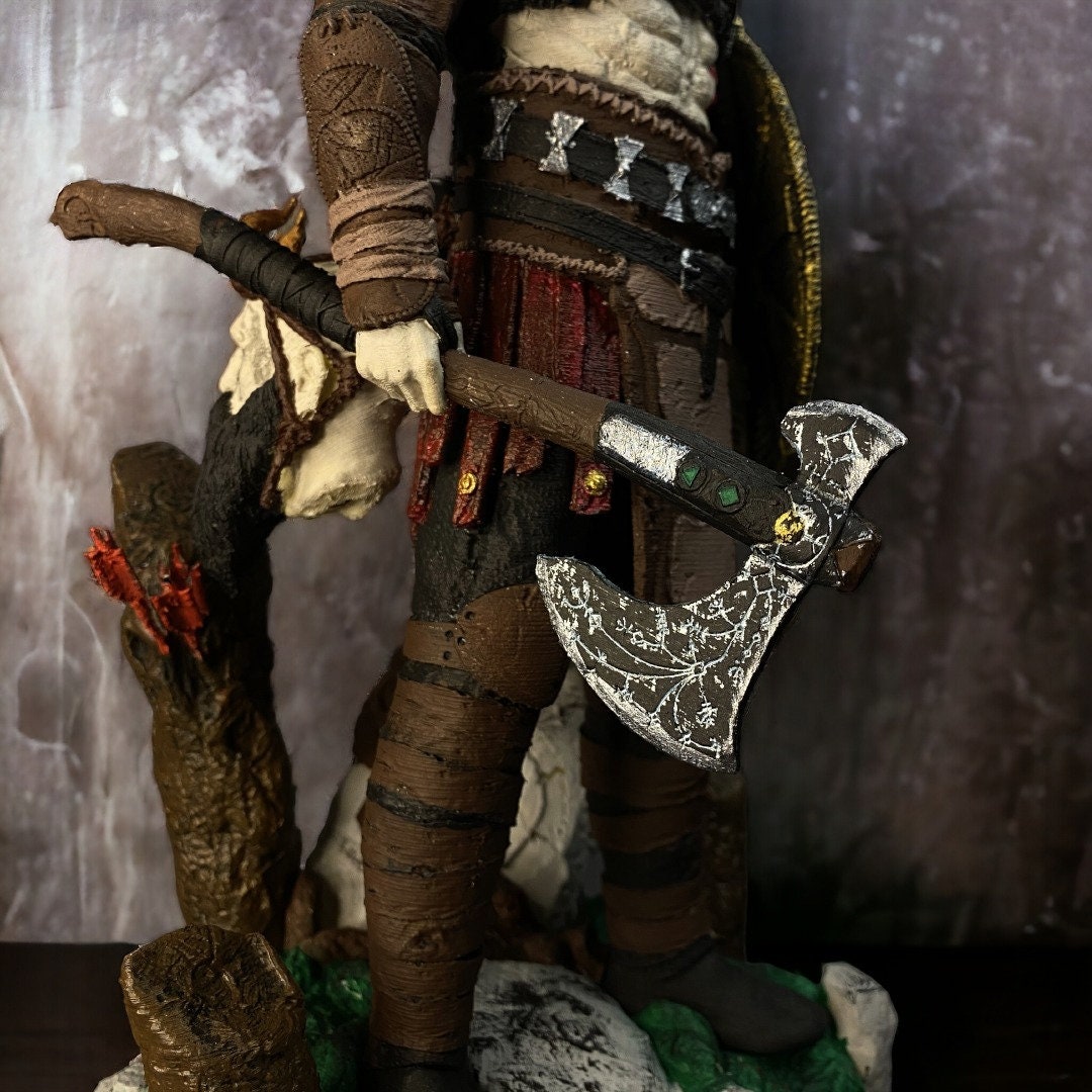 God of War Statue, Kratos Statue, God of War Figurine, Kratos Figurine