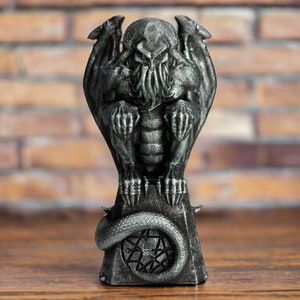 Cthulhu statue, H.P. Lovecraft sculpture, octopus figurines, Call of cthulhu statue