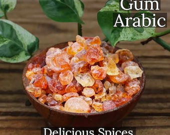 Gum Arabic -- Gond-- Acacia Gum
