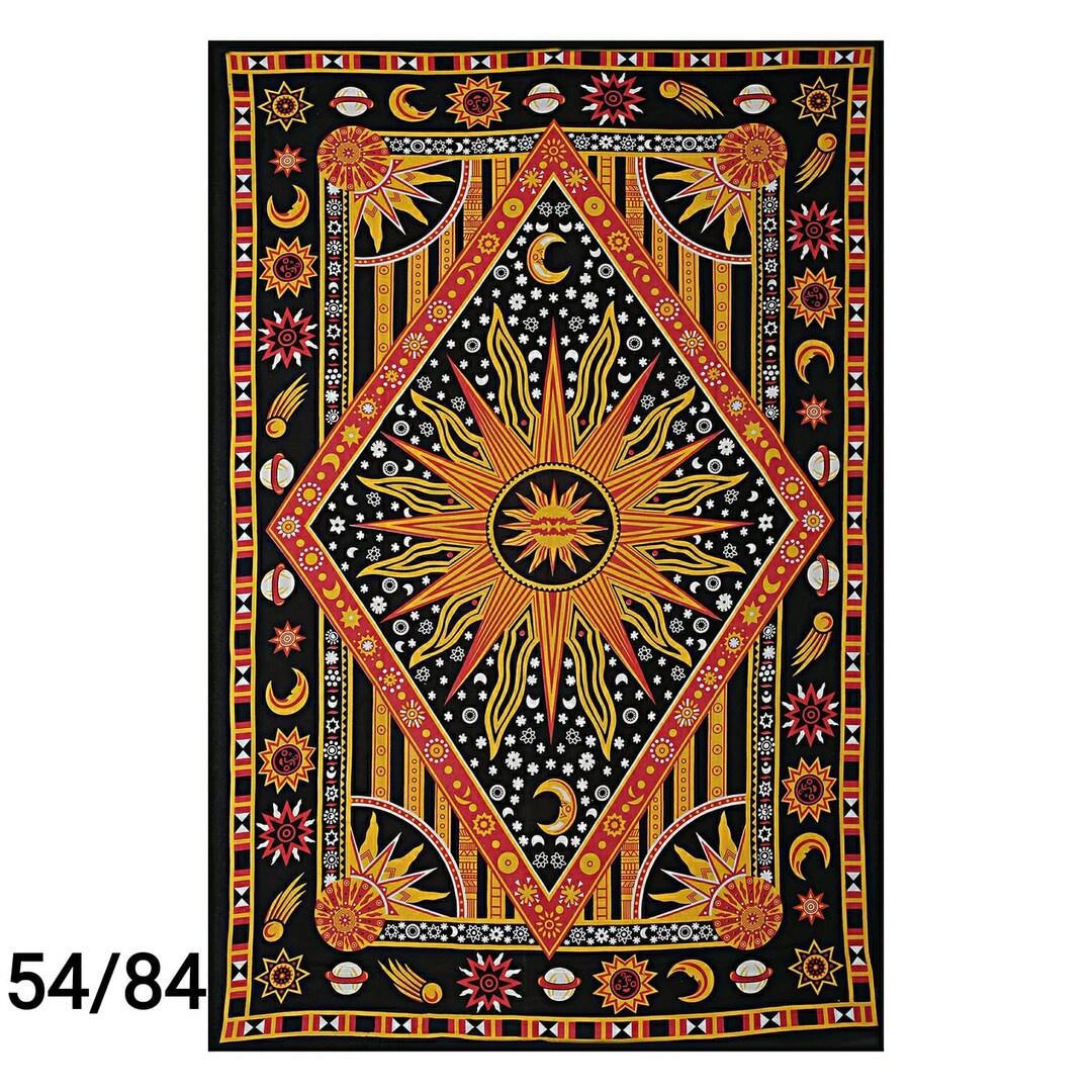 Twin Tapestry Wall Hanging Hippie Tapestry Wall Decor Etsy