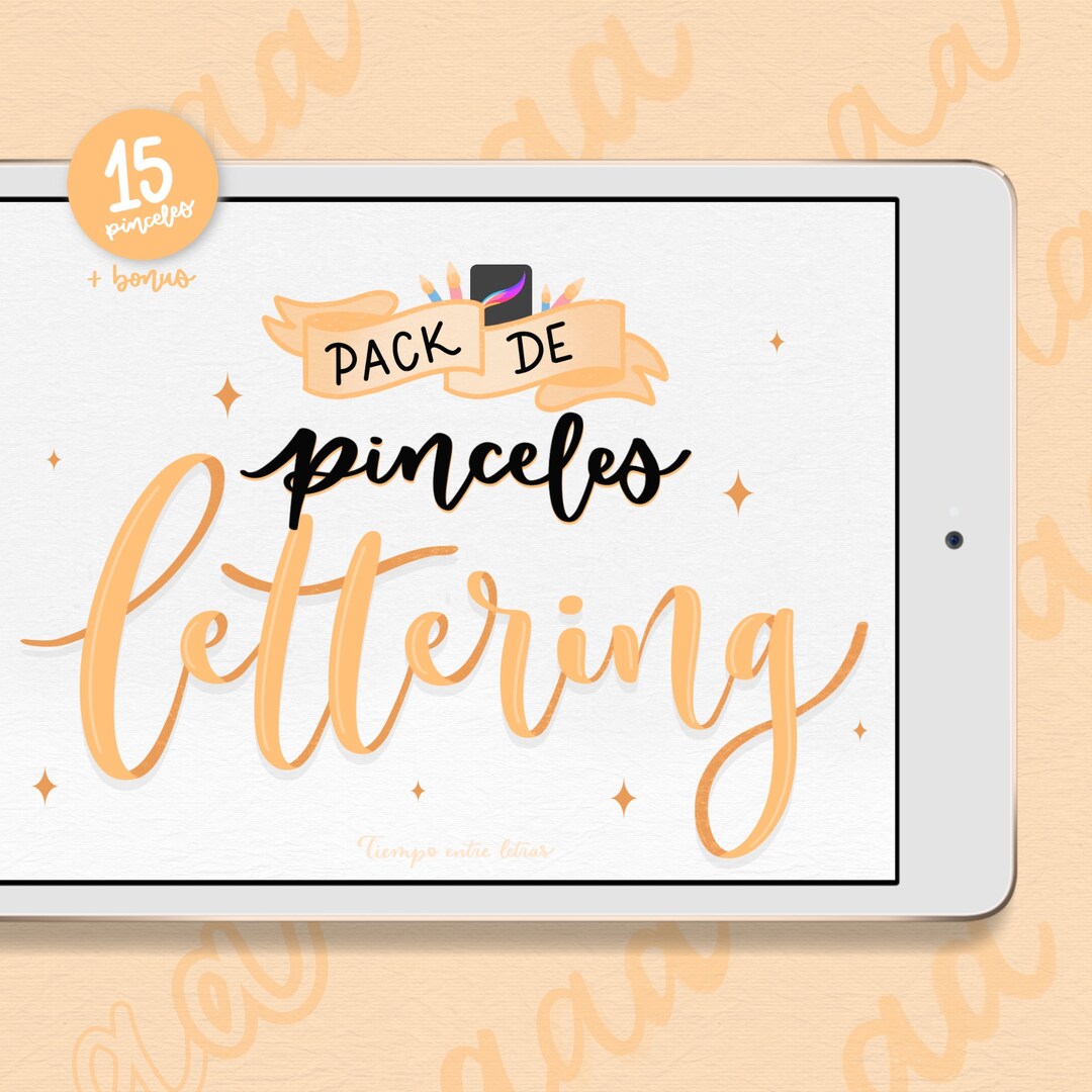 Lettering Brushes Pack - Etsy