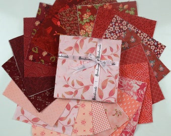 Cotton Fabric Charm Pack, Quilting Squares & Hexagons