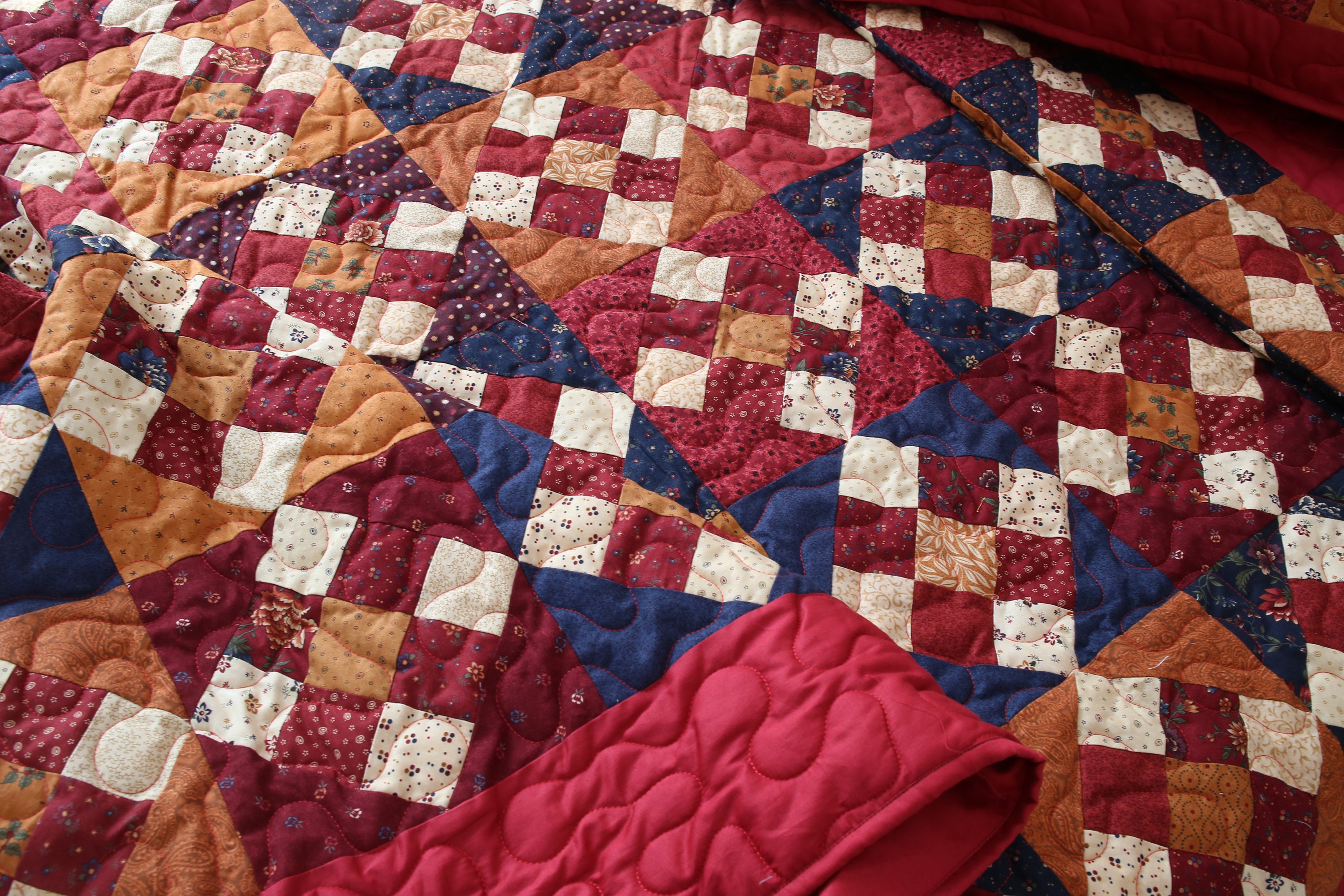 Handmade Patchwork Cotton Patchwork Quilt Hippie Bedding - Etsy