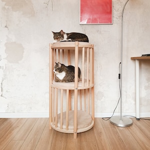 FILO MAXI Big Cat Tower, Cat furniture, Cat Tree, Cat house, Cat cave, Cat bed, Cat design, Modern Cat, Cat Gift