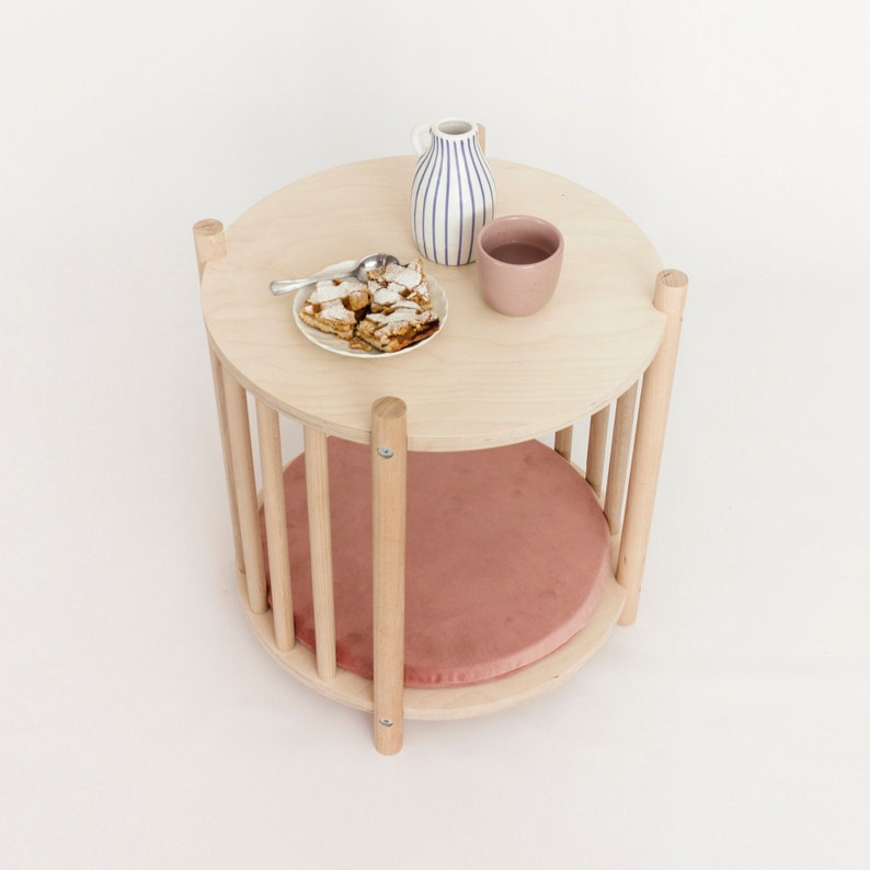 Filo mini small cat tower cat table cat furniture round etsy