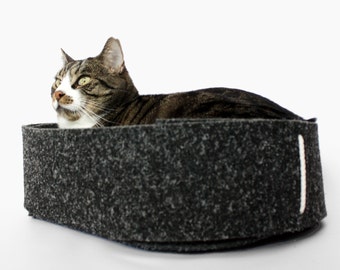 ZAZU Modern Cat Bed, Cat Bedding, Cat Cave, Pet Furniture, Cat Basket, Cat Box, Window Sill Bed, Scratching Mat For Cats