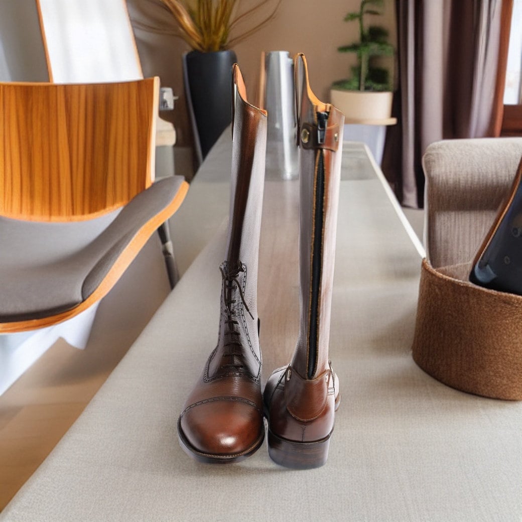 mens high heel boots uk