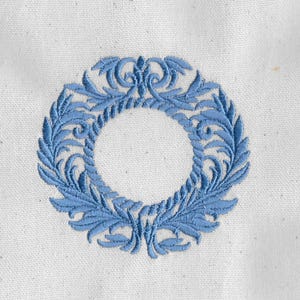 Blank baroque Monogram Frame, 4 sizes , machine embroidery designs, instant download