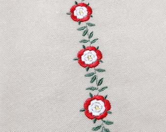 Tudor border, 4 sizes, machine embroidery designs