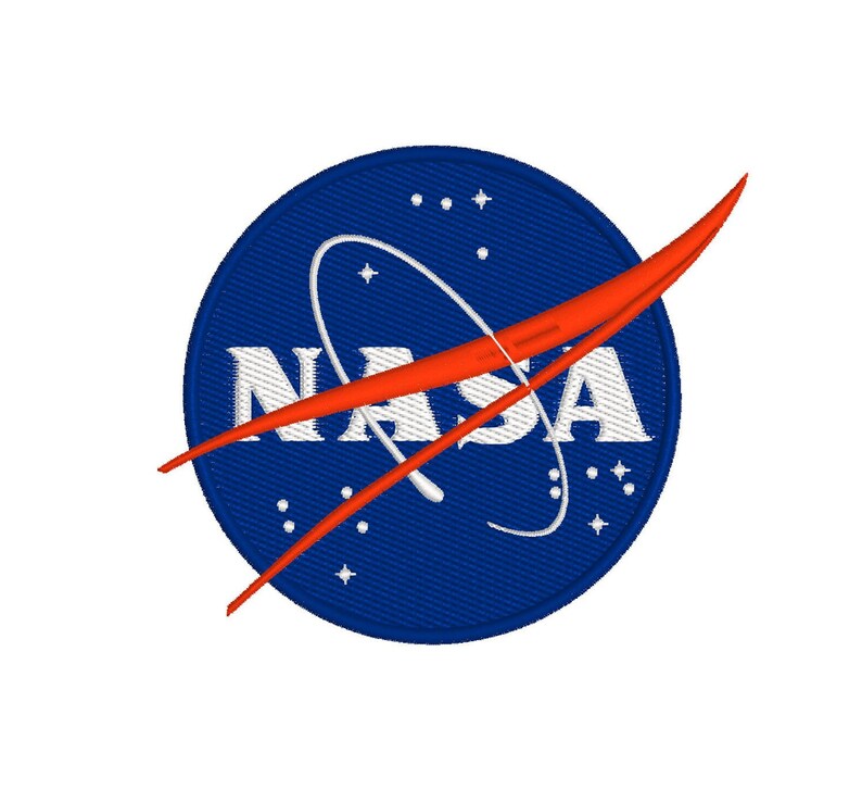 NASA Logo, 4 Sizes, Machine Embroidery Designs - Etsy