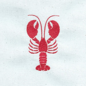 Red Lobster, 14 sizes machine embroidery designs instant download