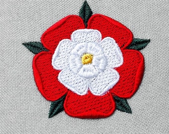 Tudor Rose Floral, 4 Sizes, Machine Embroidery Designs - Etsy