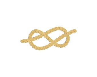 Figure 8 eight knot, 3 sizes machine embroidery designs instant download