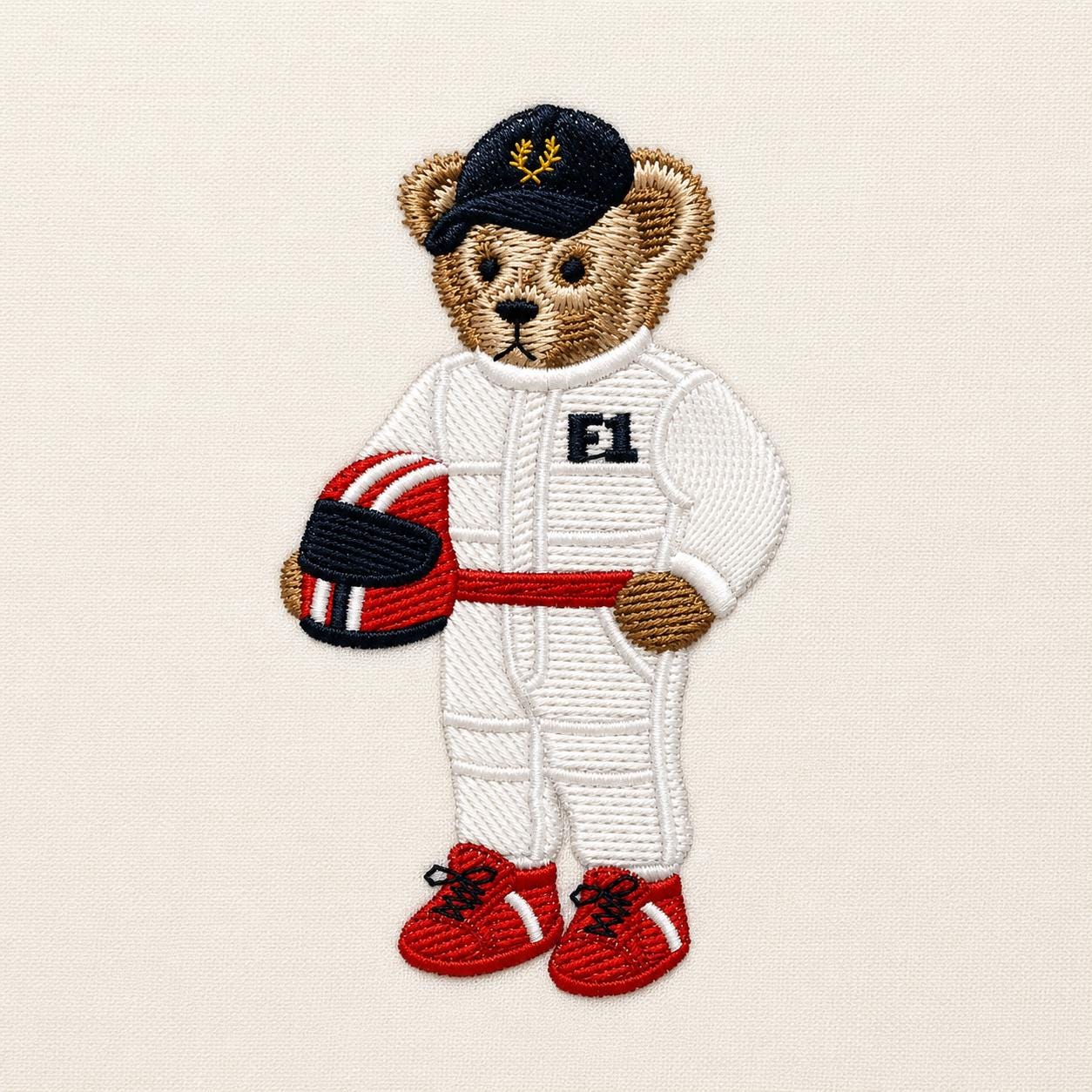 Ferrari Bear - Etsy