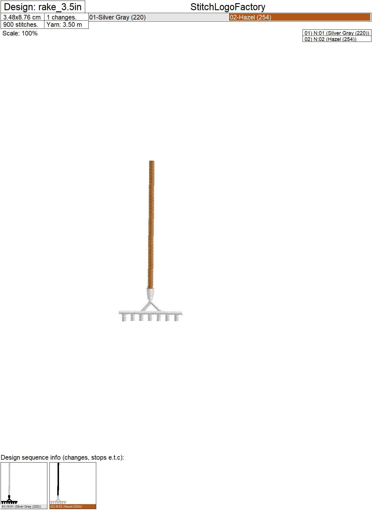 Set of 10 Gardening Tools, Rake, Spade, 3 Sizes Each, Machine ...