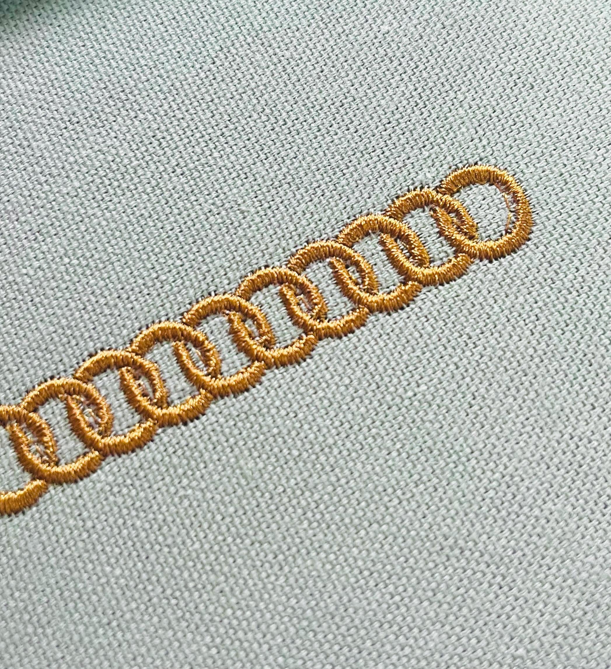 Gold Chain Border, 7 Sizes, Machine Embroidery Designs - Etsy